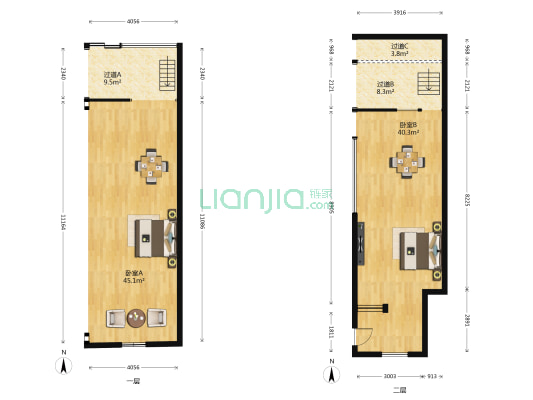 泰华龙旗广场 2室0厅0卫 73平方