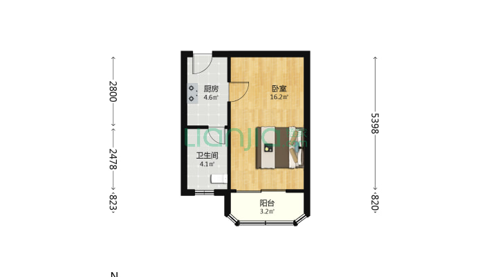 广中三村二手房实景图