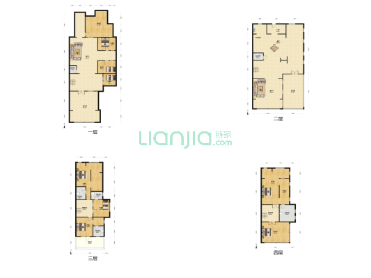 源山墅 8室3厅6卫 309平方