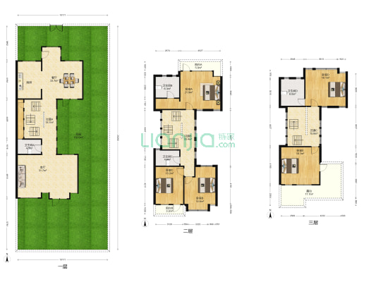 庄子 5室2厅4卫 400平方