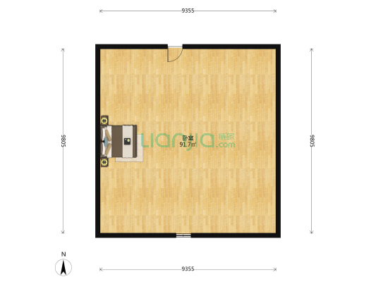 富力宜居 1室0厅0卫 89平方