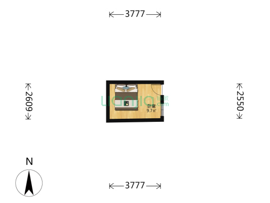 郎家胡同 1室0厅0卫 14平方