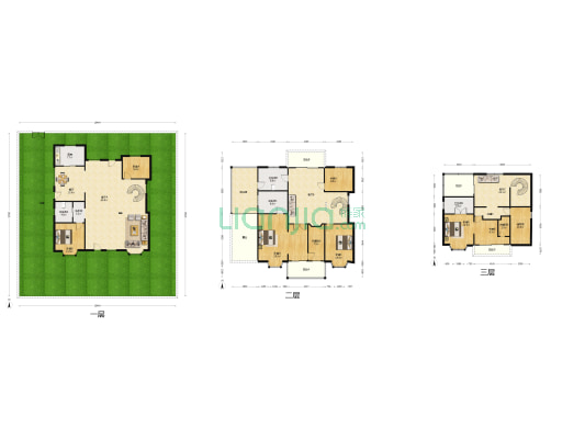 同润家园 7室4厅5卫 257平方