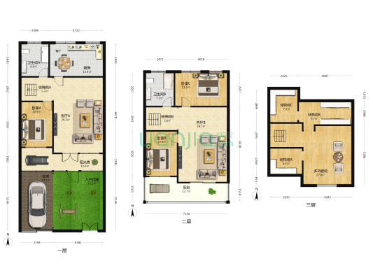 同安花苑 4室2厅2卫 149平方