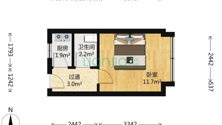聚福大厦小区二手房实景图