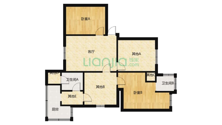 海关宿舍一院二手房实景图