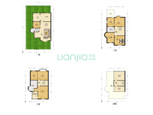 香格里拉花园 6室2厅3卫 208平方