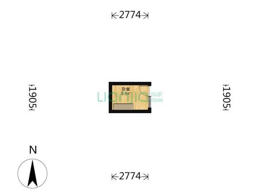 小茶叶胡同 1室0厅0卫 7平方