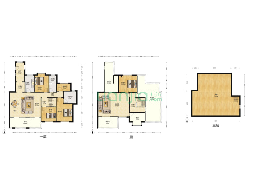 绿地城DK3 4室2厅2卫 231平方