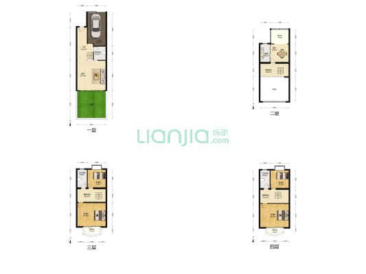 西郊玫瑰湾花苑(别墅) 4室2厅3卫 207平方