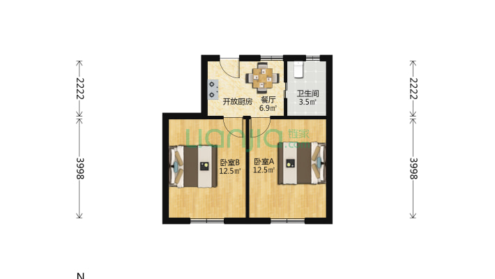 康定路841号乙二手房实景图