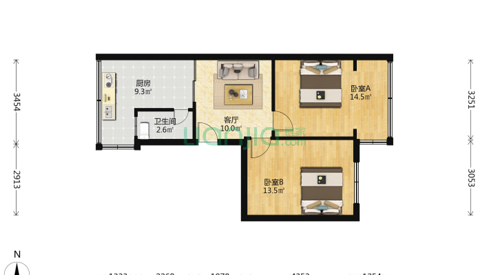 抚琴街南四巷5号二手房实景图