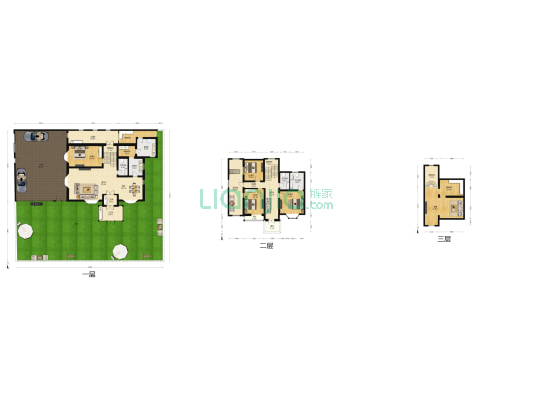 八达岭山庄 4室3厅3卫 217平方
