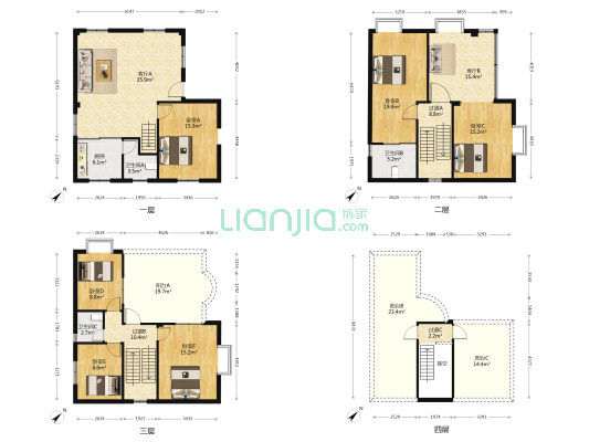 沙湾岐山村 6室2厅3卫 213平方