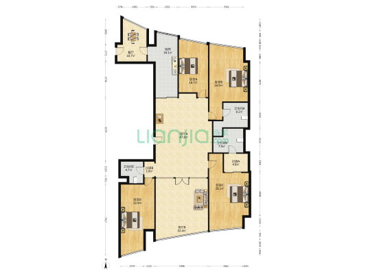 云阙 4室3厅3卫 294平方