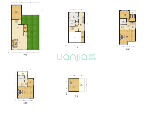 金庭乐府 5室4厅3卫 269平方