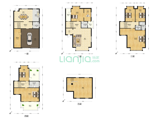 通发园B区 7室2厅5卫 222平方