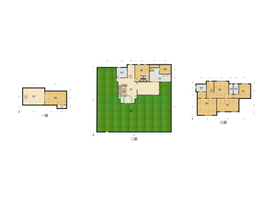 天安第一城 4室1厅4卫 382平方