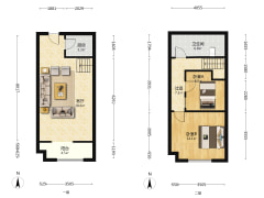 同善园精装两居，业主诚心出售，急急急-涿州同善园银座户型图