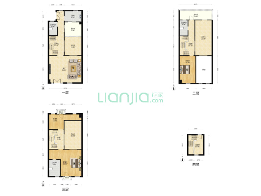 特房银溪墅府海德墅 3室1厅3卫 199平方