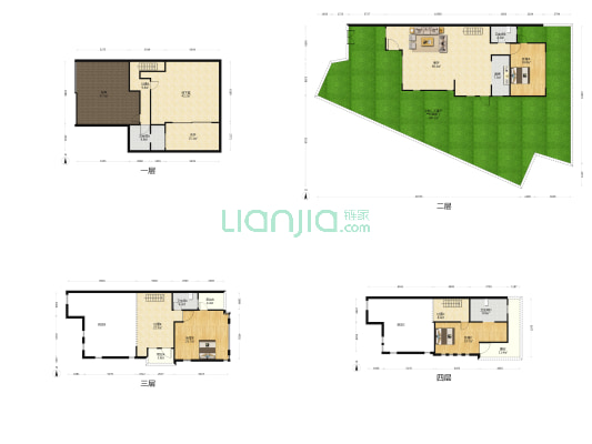 万科悦府 3室1厅4卫 193平方