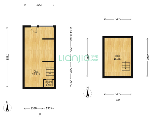 中惠松湖城一期 1室0厅0卫 38平方