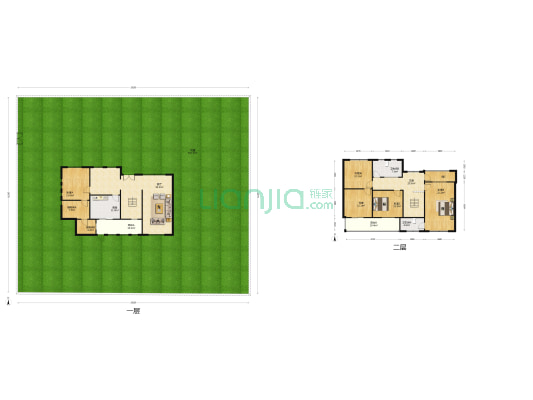 龙居花园7区 4室1厅2卫 233平方