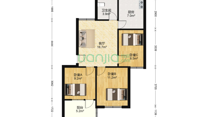 育才巷4号二手房实景图