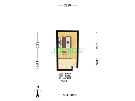 花园前巷 1室0厅0卫 14平方
