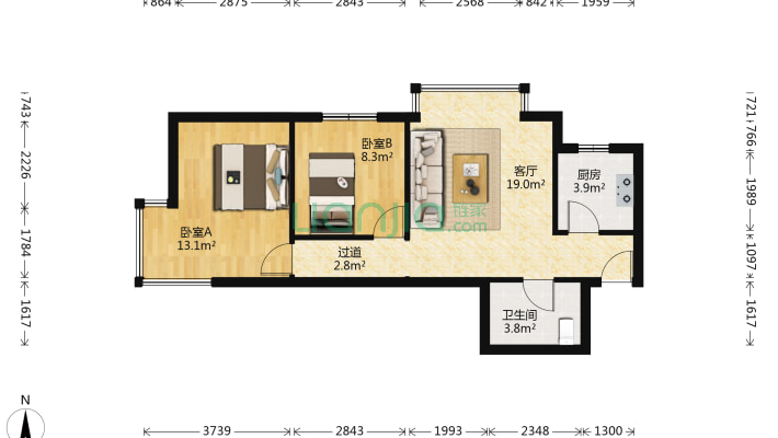 黎明国际广场二手房实景图