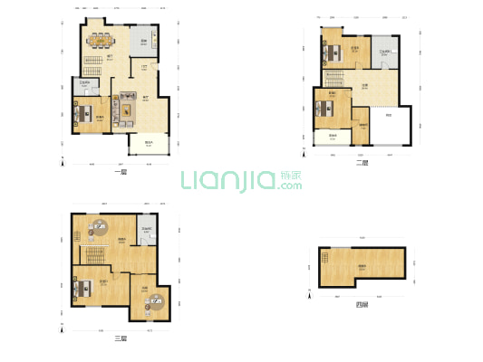 紫金湾 5室2厅3卫 332平方