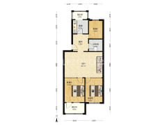 出售范阳路二水厂小区，集中供暖，交通便利三居室。-涿州供水二厂户型图