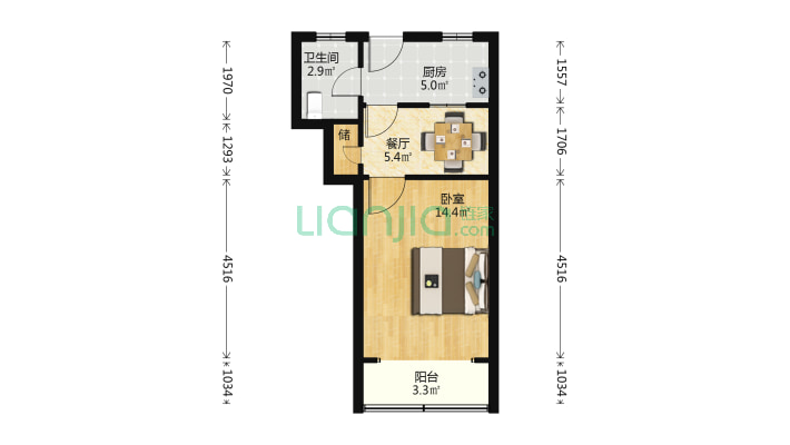 友谊大楼二手房实景图
