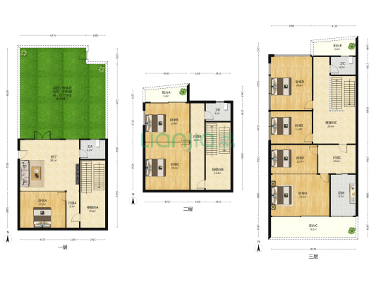 碧桂园中央半岛阳光佛罗里 7室1厅3卫 280平方