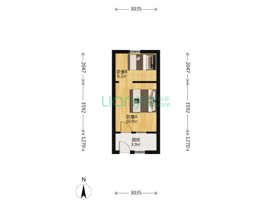 万昌里 2室0厅0卫 17平方