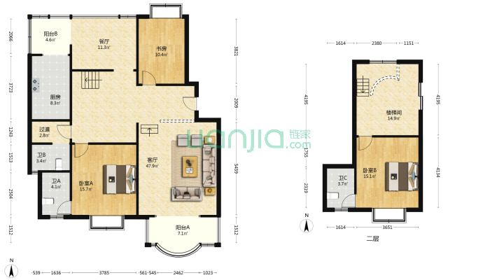 怡然居二手房实景图