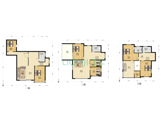 西湖别墅 7室3厅3卫 305平方