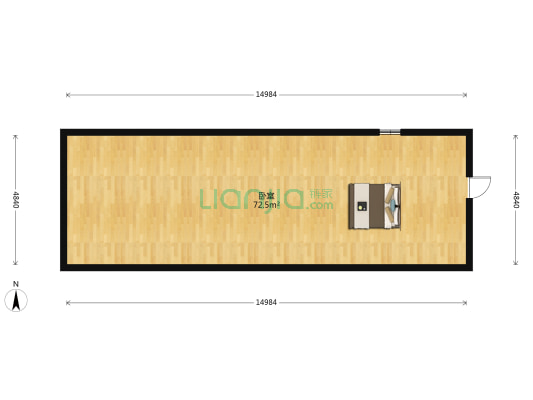福锅小区 1室0厅0卫 72平方