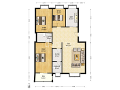 此房满五，精致装修，不经常居住，采光好，停车方便-涿州审计局小区户型图