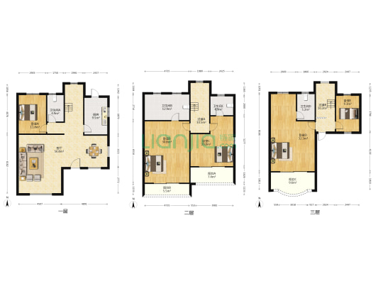 碧桂园山湖城凤鸣湾 5室1厅4卫 260平方