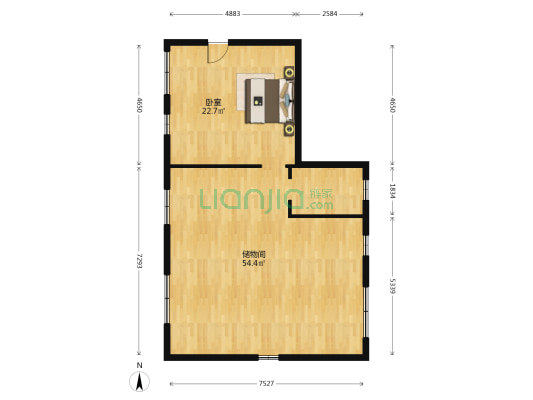 凤翔街一巷 1室0厅0卫 82平方