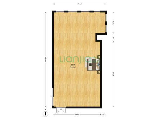 临平西子国际 1室0厅0卫 155平方