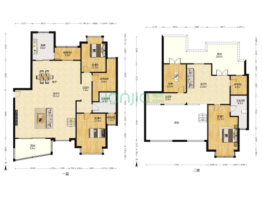 皖投家园 4室2厅2卫 284平方