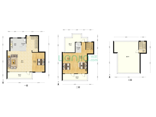 中瑞鼎峰云山度 3室1厅2卫 184平方