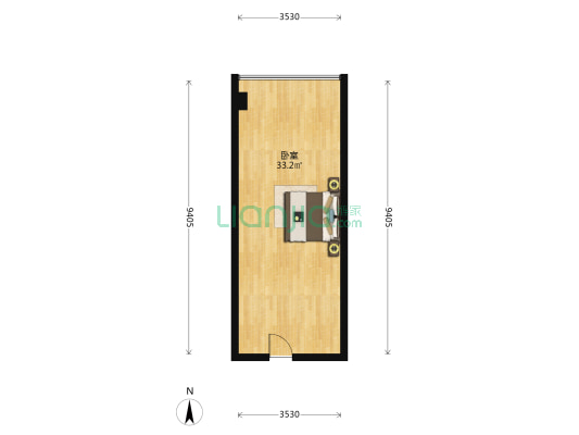宏宇珑裕中心 1室0厅0卫 50平方