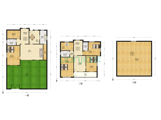 后蔡小区 5室2厅3卫 359平方