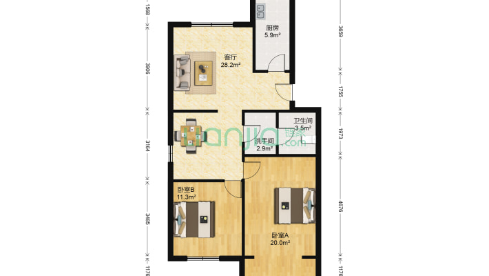 嘉多丽花园二手房实景图