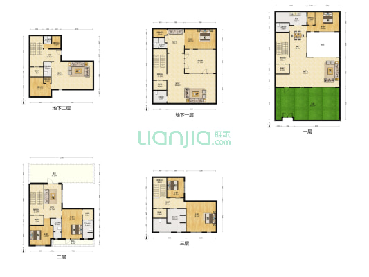 泰禾一号院 6室6厅8卫 391平方