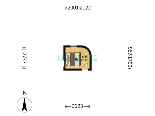 马柱横巷 1室0厅0卫 68平方