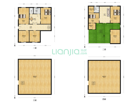 东岳西巷 4室2厅2卫 286平方